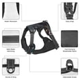 thumbnail image 6 of Fotbe Surrealist Goat Pattern Dog Harness, No-Pull Pet Harness with 2 Leash Clips, Adjustable Soft Padded Dog Vest with Easy Control Handle for Large Dogs-Small, 6 of 6