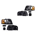 thumbnail image 1 of Par de Faros DEPO Expedition 2003 A 2006 Ford Fdo negro, 1 of 4