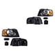 thumbnail image 1 of Par de Faros DEPO Expedition 2003 A 2006 Ford Fdo negro, 1 of 4