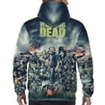 thumbnail image 6 of Unisex Men'S And Women'S Walking Dead Hoodies 3d Fashion Digital Print Cartoon Pullover Hooded Sweatshirts With Pockets, 6 of 8