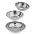 thumbnail image 1 of Colador de de material acero inoxidable de 3 piezas, colador de malla fina con de cocina para de 24 26 28cm plateado, 1 of 4