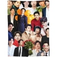 thumbnail image 3 of Blanket Gong Yoo Ultra-Soft Micro Fleece Wollen Blankets Throw Blankets Carpet Gift for Home Decoration,Decor Sofa,Office,Dormitory Bed car Camp Couch All Seasons, 3 of 5