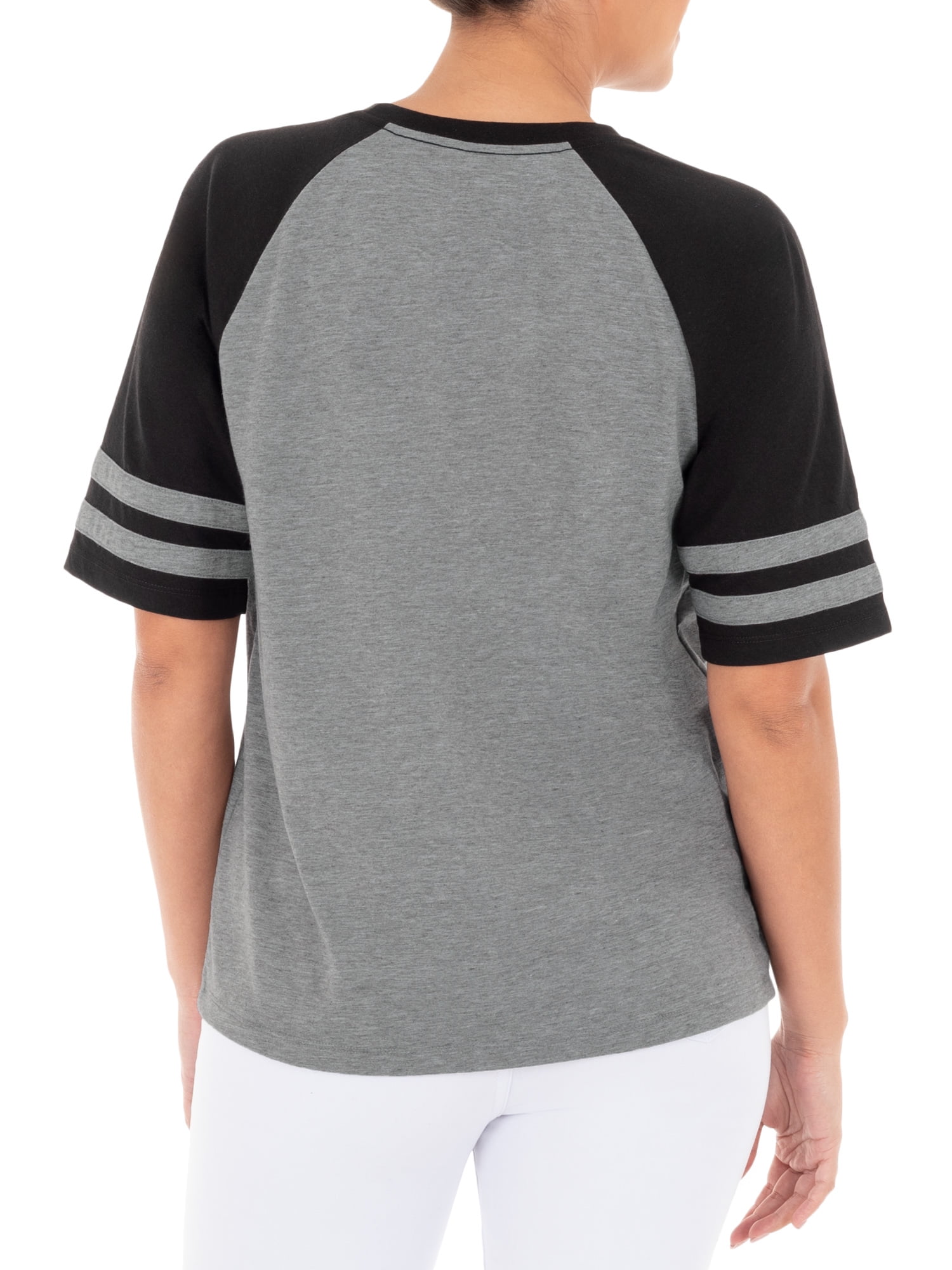 womens baseball tee walmart