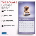 thumbnail image 6 of Yoga Puppies OFFICIAL | 2027 12x24" (Hanging) Wall Calendar | Plato, 6 of 9