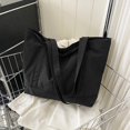 thumbnail image 2 of Women Large Capacity Handbag Lightweight Retro Foldable Female Daily Outdoor Bag, 2 of 9