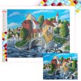 thumbnail image 1 of Kit Con Cuentas Cuadradas 5D DIY Del Arte 45x35cm, 1 of 9