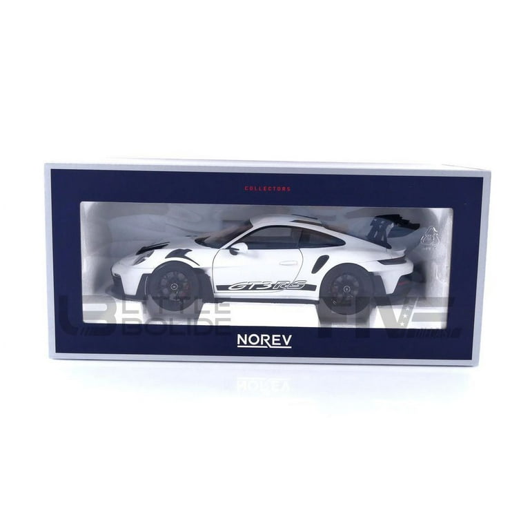 Norev Porsche 911 992 GT3 RS White w/ Black Wheels 1:18 Norev Porsche 911 992 GT3 RS White w/ Black Wheels 1:18