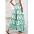 thumbnail image 4 of FreshPretty Women Wide Leg Pants Casual High Waist Floral Palazzo Pants for Women Flowy Trendy Lounge Boho Beach Trousers Pockets, 4 of 8
