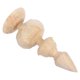thumbnail image 5 of Unfinished Round Finial Solid Hardwood For Staircases And Beds Khaki 5.8X2.2In Decorative 1Pcs, 5 of 5