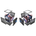 thumbnail image 2 of Thermaltake Core V1 Extreme Mini ITX Cube Chassis, Compatible with Air and Liquid Cooling Builds (CA-1B8-00S1WN-00), 2 of 6