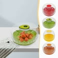 thumbnail image 1 of Dvkptbk Fruit and Vegetable Anti-oxidation Storage Box Vegetable Containers with Refrigerator Lid Onions Storage Container Avocados Tomato Protectant and Reusable Lemon Rack, 1 of 6