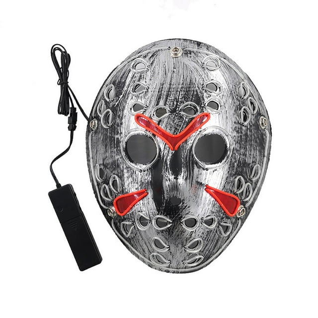 Máscara para disfraces de Halloween, Freddie Jasons, Glowing