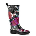 thumbnail image 2 of Sakroots Rhythm Rainboot Knee-High , Rubber , Women's Size 7, 2 of 3