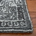 thumbnail image 3 of SAFAVIEH Marquee Jone Medallion Runner Rug, Black/Ivory, 2'6" x 8', 3 of 8