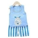 thumbnail image 1 of 24M 65SilverSummer Cute Cartoon 2pcs Niños Bebé Niños Niñas Chaleco de dibujos animados Top Shorts Pantalones Conjunto Ropa Niños Pijamas Niñas Ropa Conjuntos esquí esquí Gafas de esquí, 1 of 4
