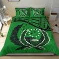 thumbnail image 4 of Juego de Funda Nórdica Pohnpei - Bandera de Pohnpei Verde, 4 of 6