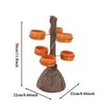 thumbnail image 3 of Iodue Tableware Halloween Pumpkin Snack Bowl Stand Halloween Creative Snack Basket, 3 of 4
