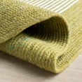 thumbnail image 5 of SAFAVIEH Braided Lars Geometric Reversible Area Rug, Green/Ivory, 5' x 5' Round, 5 of 11