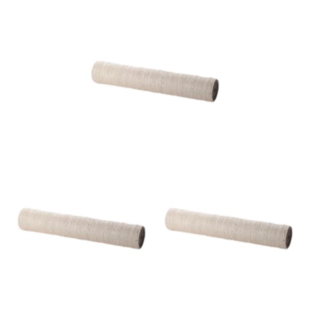 Thinsony Interactive Cat Scratching Post Refill Pole Durable Sisal Rope for Endless Play white 40cmx8cm 3Set