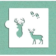 Deer - Buck Cookie and Craft Stencil CM120 by Designer Stencils