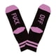 thumbnail image 5 of Calcetines deportivos Baoblaze Calcetines a media pierna con estampado Rosado, 5 of 6