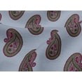 thumbnail image 4 of oneOone Viscose Jersey Fabric Paisley Block Fabric Prints By Yard 60 Inch Wide, 4 of 5