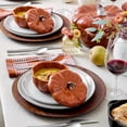 thumbnail image 5 of Staub Ceramic 24-oz Pumpkin Cocotte - Burnt Orange, 5 of 8
