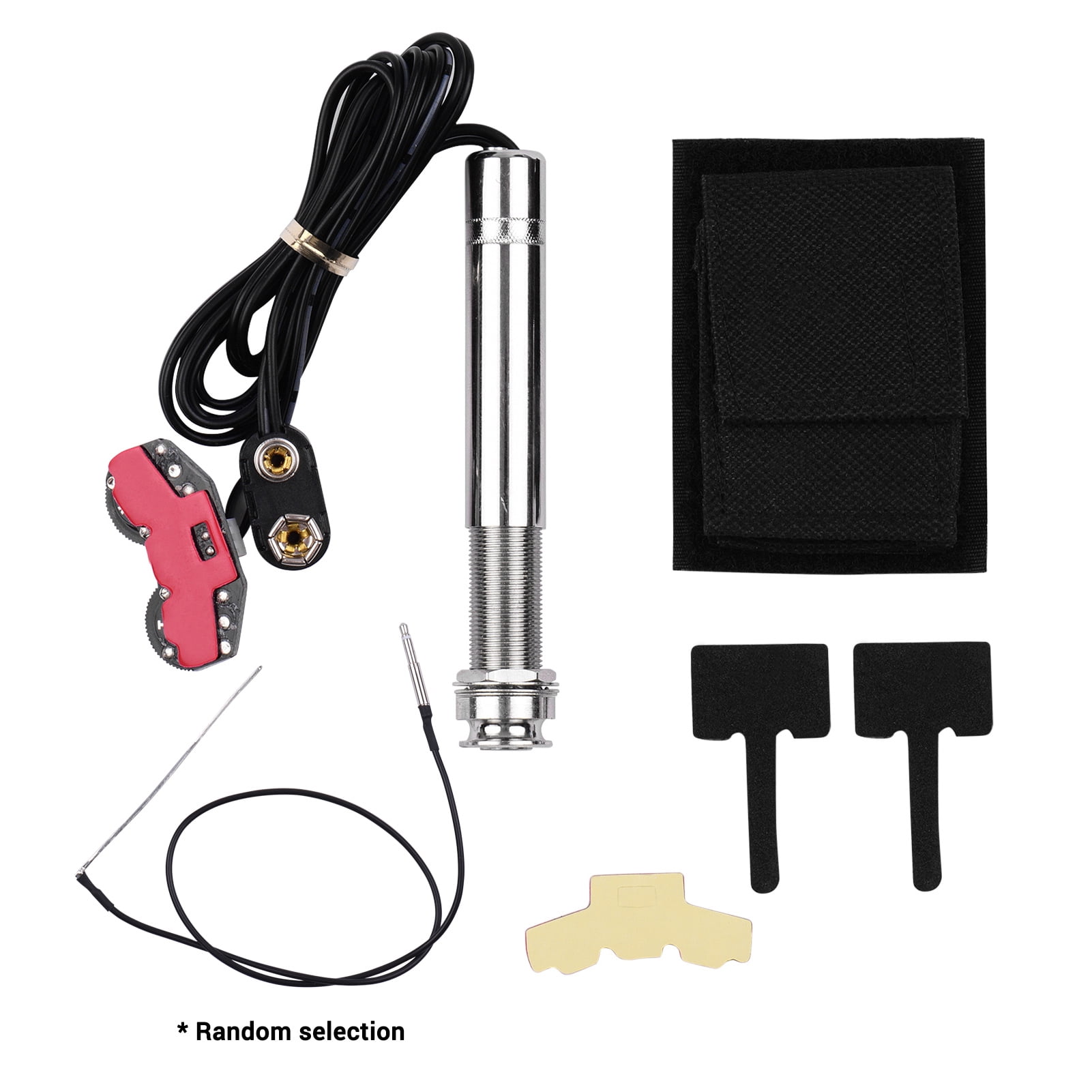 Active Pickup Acoustic Pen Tube Style Acoustic Guitar Undersaddle Pickup Active Pickup Volume and Tone Controls with Pickup Piezo Rod Only for Acoustic Guitar