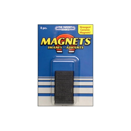 Magnet Source Ceramic Magnet Blocks, 3/16" x 1/4" x 7/8"