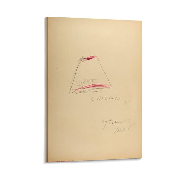 Cy Twombly Cnidian Printing Famous Paintings Office Home Wall Art Decorative Paintings Canvas Wall Art Poster Decorative Bedroom Modern Home Print Picture Artworks Posters 16x24inch(40x60cm)