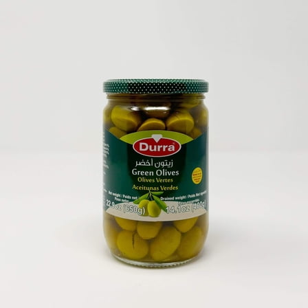 Durra Green Olives 14.1oz (400g)