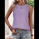 thumbnail image 4 of Camisas Casuales de Verano para Mujer, con Cuello Redondo y Mangas , Color , Talla XXL, 4 of 7