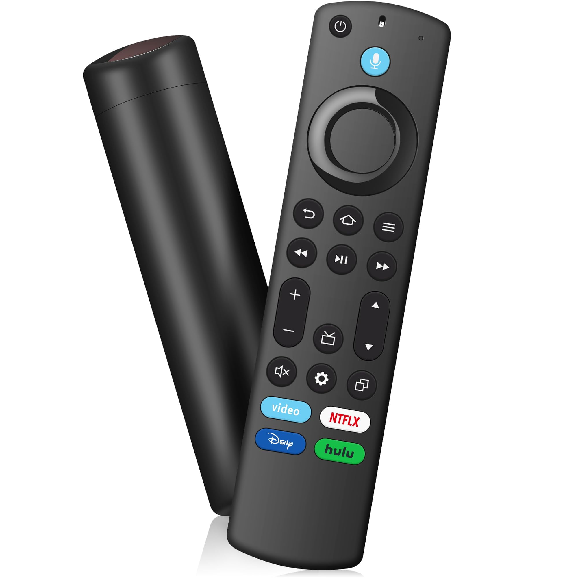 Replacement Voice Remote Control for All Insignia Series TV Remote, Fit for TV Cube/Stick 4K Max/Stick 4K(1st/2nd Gen), Stick (2nd/3rd Gen)/Lite/HD, Fit for Hisense, Toshiba/Pioneer Smart TVs