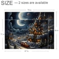 thumbnail image 2 of Christmas Polyester Office Rugs for Right-Angle Floor Mats - Durable and Stylish Desk Accessories for Home or Work Office - Bottom and Easy to Clean - 200 Characters, 2 of 6