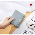 thumbnail image 2 of Womens Wallets Small Wallets for Women Slim Mini Wallet Soft PU Leather Wallet Cute Large Capacity pink, 2 of 7