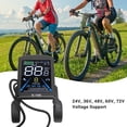 thumbnail image 3 of Electric Bike Display Panel, Water Proof SM Connector Electric Bike LCD Display  for Modification, 3 of 7