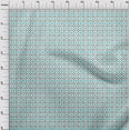 thumbnail image 3 of oneOone Cotton Flex Fabric Check Ikat Fabric Prints By Yard 40 Inch Wide, 3 of 4