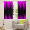 thumbnail image 5 of Abstract Ombre Curtains 30%-50% Blackout Purple Black Curtains & Drapes Bedroom,Gradient Geometry Striped Window Curtains,Geometric Stripes Window Treatments, 5 of 6