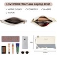 thumbnail image 6 of LOVEVOOK Laptop Bag for Women 15.6 Inch Tote Work Professional Leather Computer Briefcase Waterproof Handbag Shoulder Large Capacity Business Teacher Office Crossbody Purse, 6 of 8
