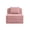 Pink, variant on Newest Boneless Armless Sofa, Black Corduroy Cloud Couch with Pillow, No Assembly Needed, Plush