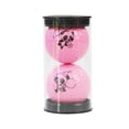 thumbnail image 4 of BAOSITY Pack of 2 Golf Balls Cartoon Practical Reusable Training Ball Practice Ball for Backyard Bedroom Home Golfer Children pink, 4 of 8