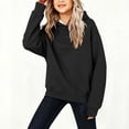 thumbnail image 5 of Sevevn Girls Casual Long Sleeve Hoodies Cute Oversized Pocket Sweatshirt Tops, 5 of 6