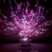 Merkury Innovations Multiglow Galaxy Night Light LED Lightshow Projector - 5.7 Height, 5.23 Width