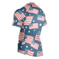thumbnail image 3 of joogoo American Flag Stars-s1 Men's Cycling Jerseys Mountain Bike Short Sleeve Tops M, 3 of 7