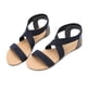 thumbnail image 2 of Sandalias Gladiador Planas con Tira Elástica para Mujer DREAM PAIRS en Azul Marino, 2 of 5