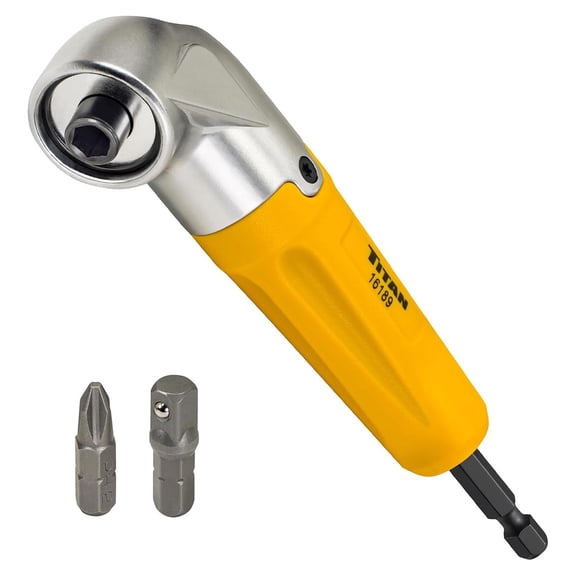 Titan 90° Magnetic Drill & Bit Driver Attachment