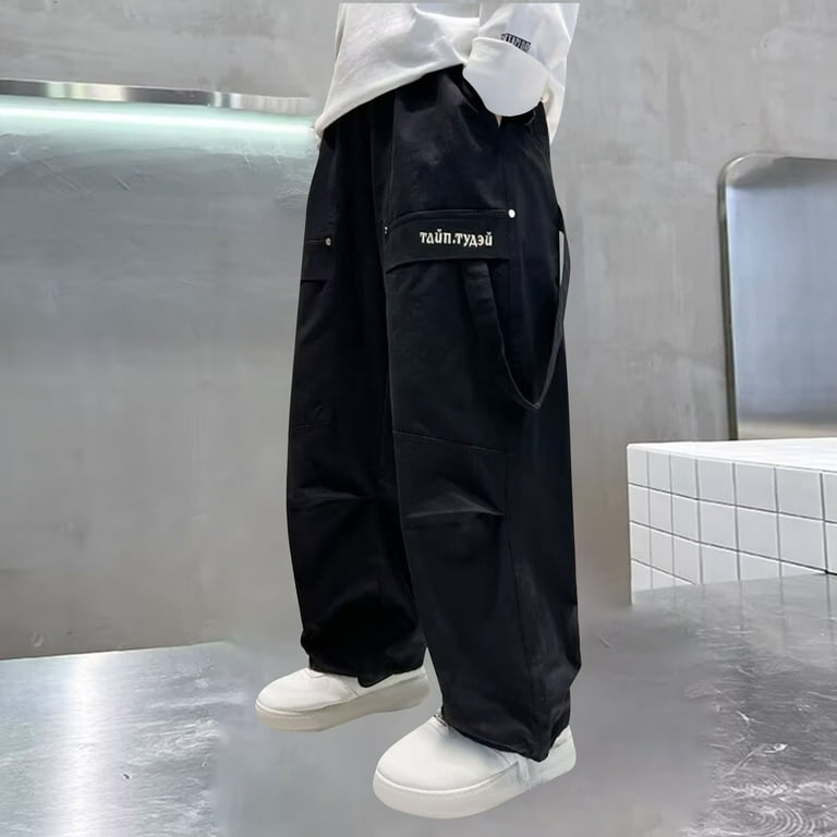 BOYS MARKET 別注／German Cloth Cargo Pants Trousers Boys Cargo Pants Winter Autumn Thick Casual Kids Sport