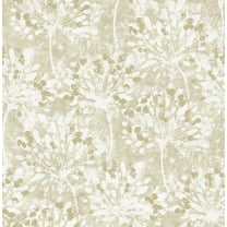 Advantage Dori Gold Painterly Floral Wallpaper