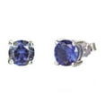 thumbnail image 4 of 1.0 Carat Blue Sapphire Stud, Earring with Screw Back, Sapphire Stud Earrings, September Birthstone Stud, Perfect gift for Her, 4 of 4