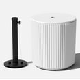 thumbnail image 1 of Veradek Umbrella Side Table - White, 1 of 12